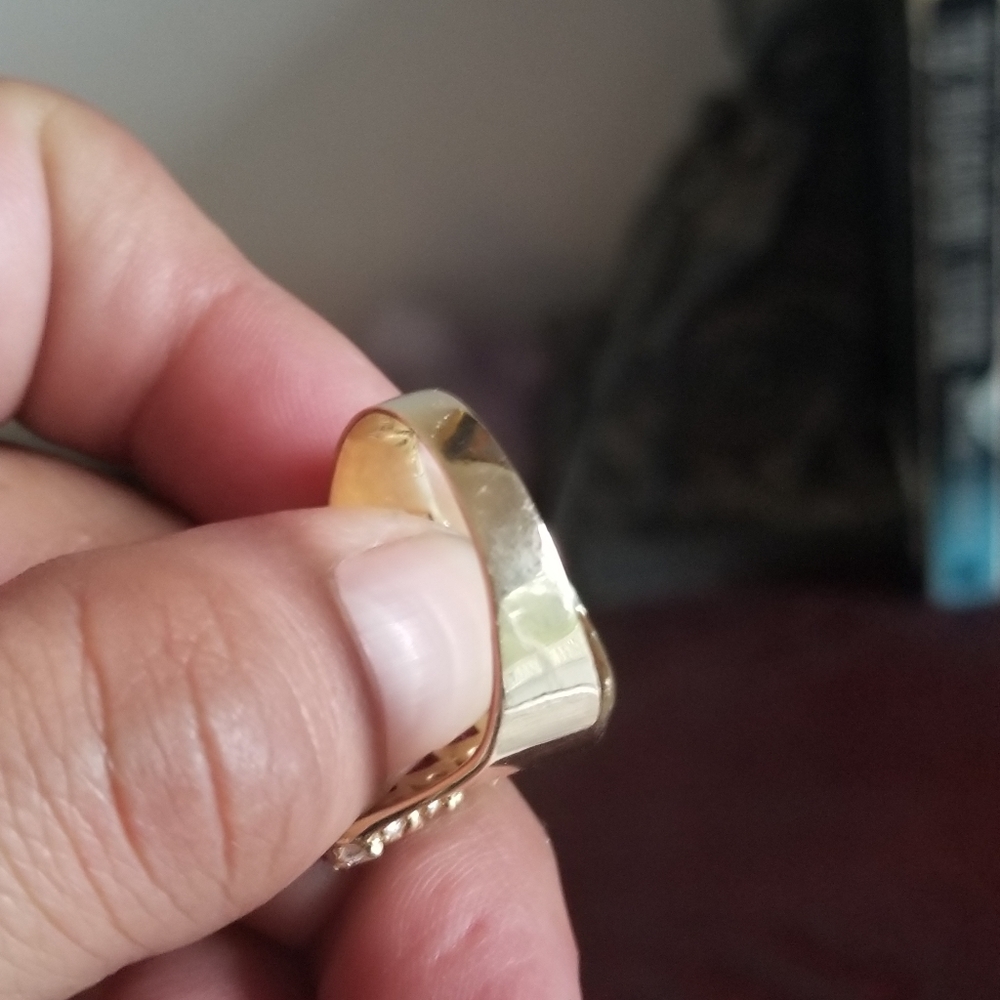 Sale! Vintage Semanario 14k ruby ring sz - Picture 4 of 16